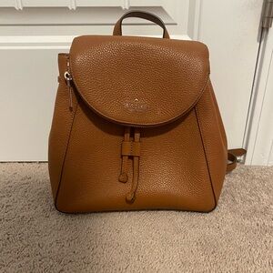 Kate Spade mini brown backpack